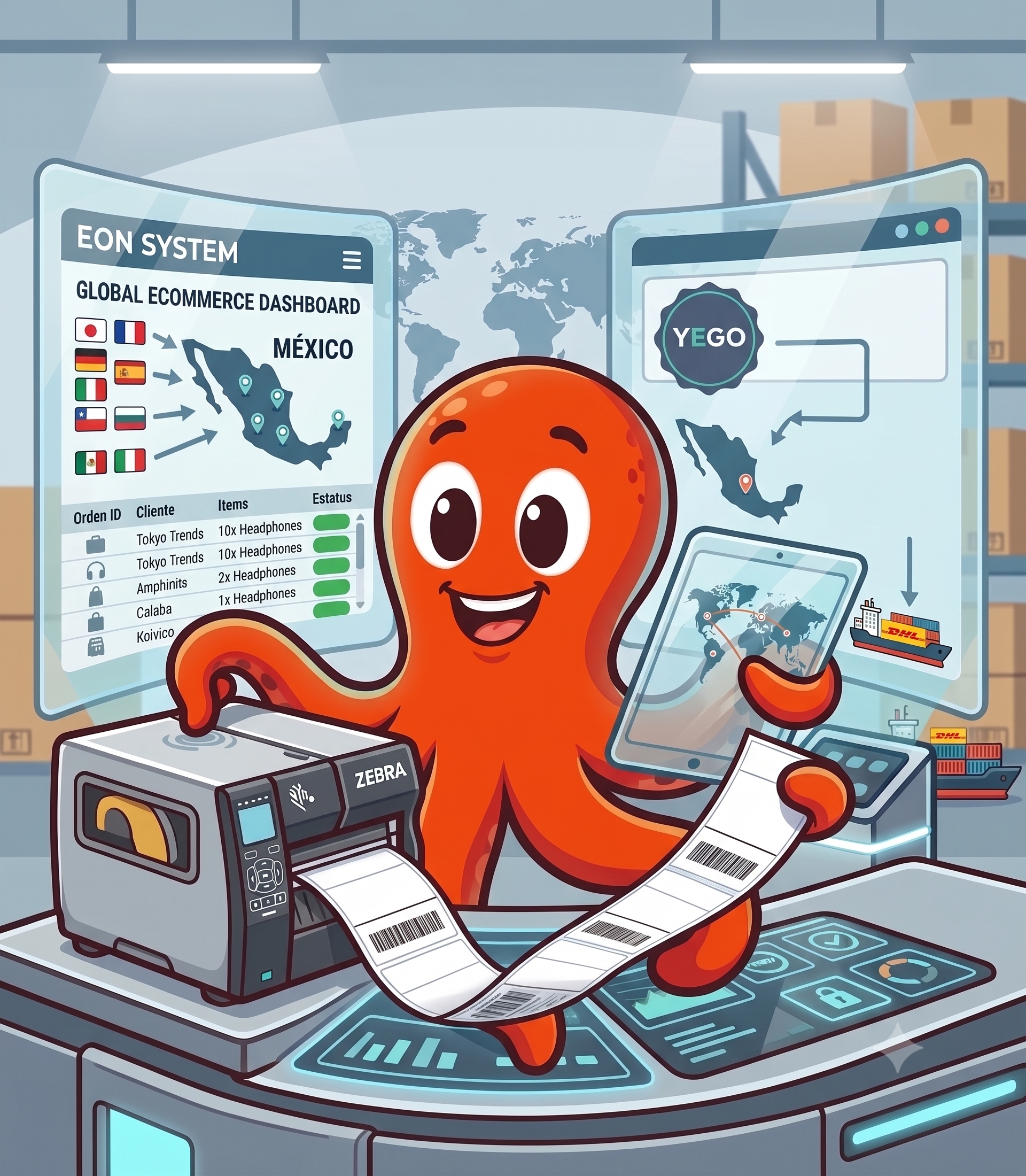 International e-commerce brands selling in Mexico with Yego Fulfillment as their IOR